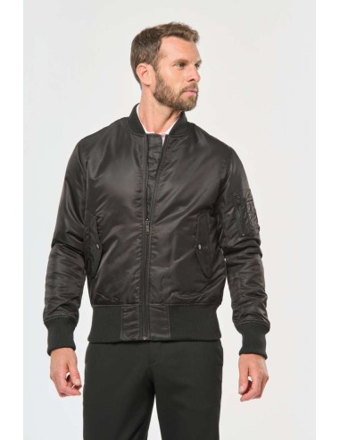 K-KA613-REVERSIBLE BOMBER JACKET